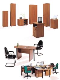 Офисные шкафы, столы для офиса от ПМ